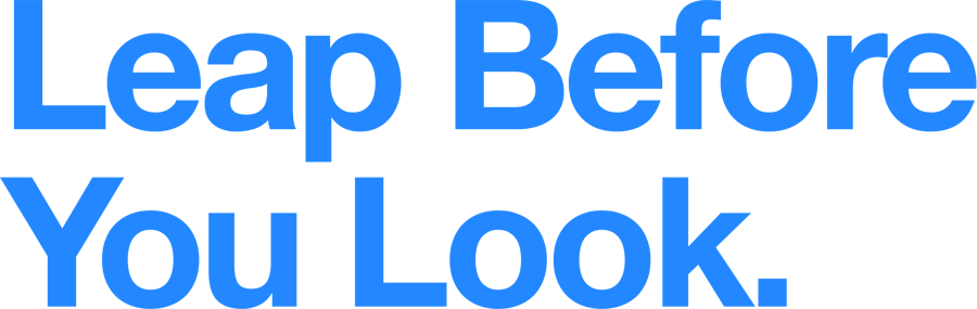 Leap Before You Look. (5)