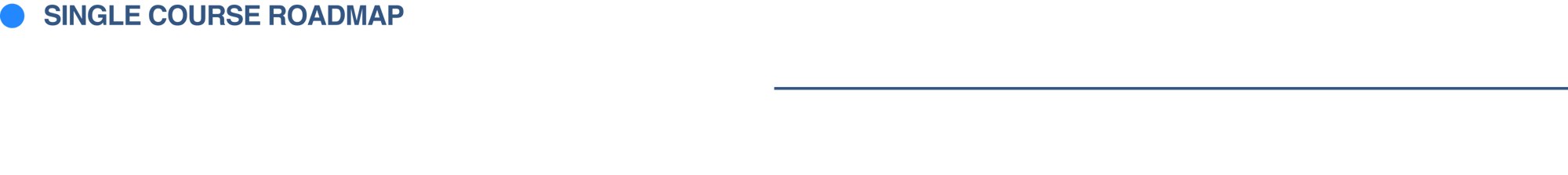 Single Course Bus & Lead 1 Single Course Bus & Lead 1